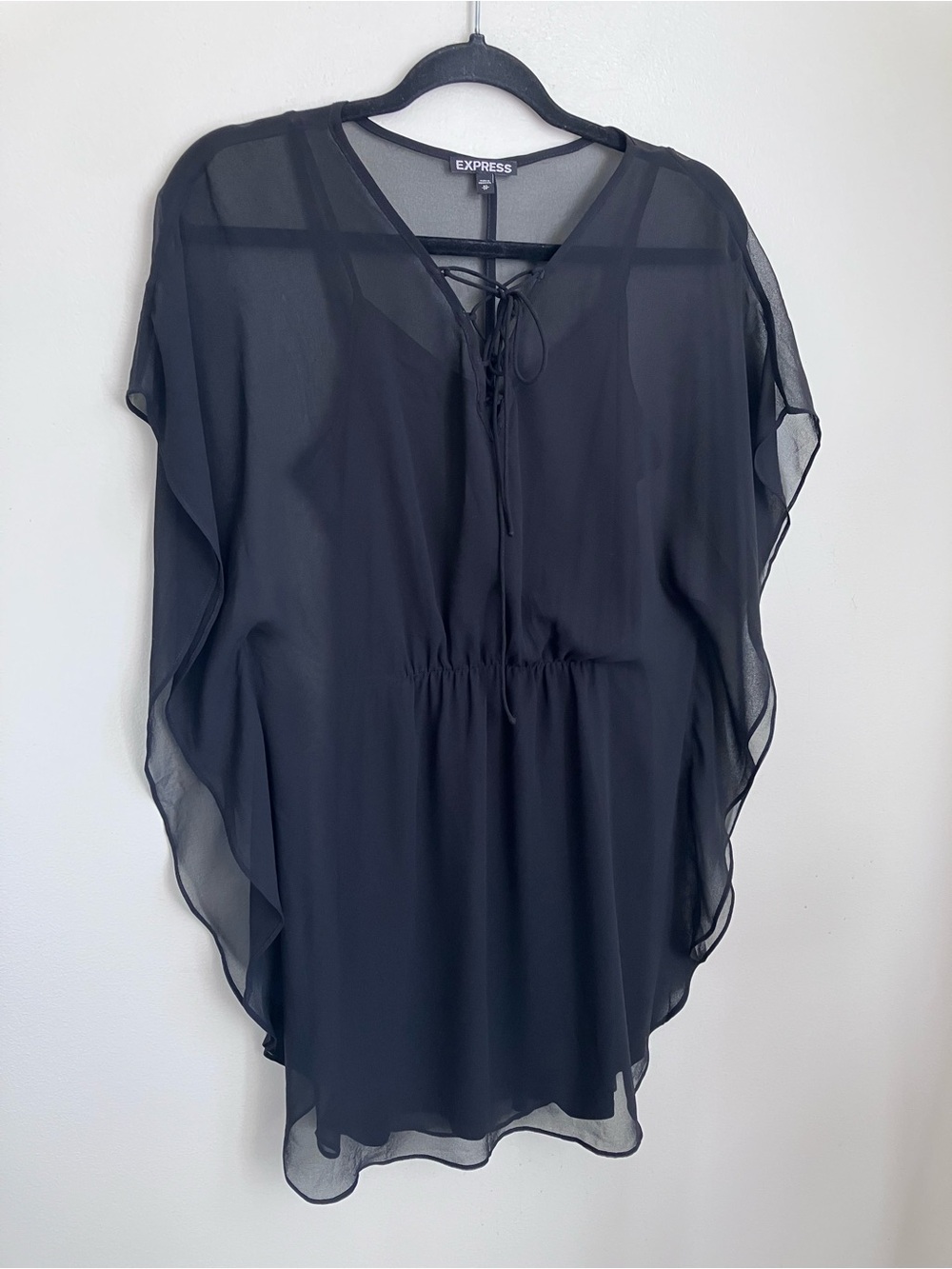 Express Bufferfly Sleeve Dress with built in Lining